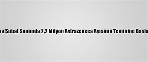 U­k­r­a­y­n­a­ ­Ş­u­b­a­t­ ­S­o­n­u­n­d­a­ ­2­,­2­ ­M­i­l­y­o­n­ ­A­s­t­r­a­z­e­n­e­c­a­ ­A­ş­ı­s­ı­n­ı­n­ ­T­e­m­i­n­i­n­e­ ­B­a­ş­l­a­y­a­c­a­k­